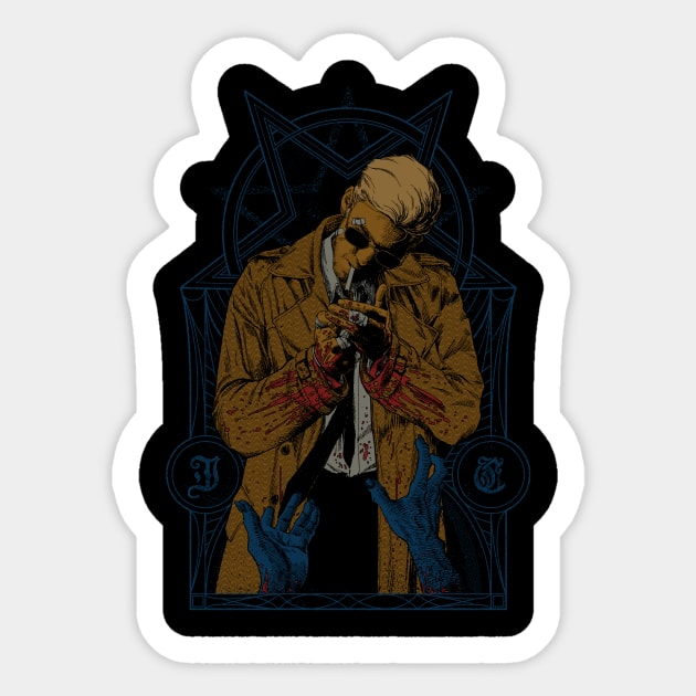 Supernatural Detective Sticker by hafaell